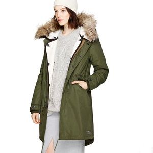 Aritzia TNA Britannia 3-in-1 Parka Size Medium Black